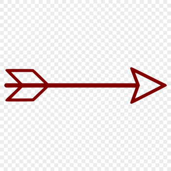 Free SVG arrow for laser engraving and web design