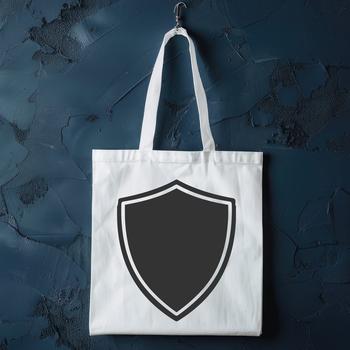 A simple shield design created as a scalable vector graphic (SVG) illustration.