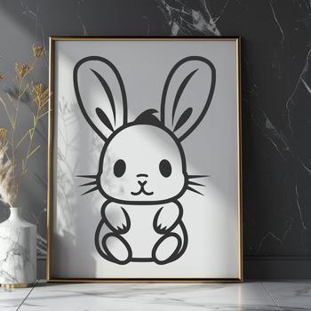 Rabbit In DXF File Format