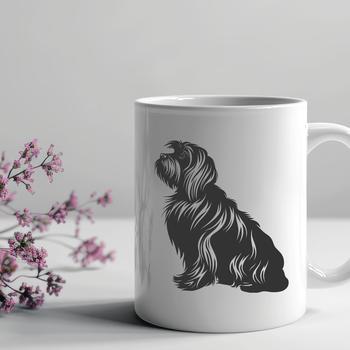 Stunning Sitting Havanese SVG