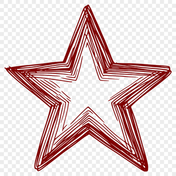 Vector star design used in Christmas and xmas decorations, perfect for clip art and Cricut cutting machine projects.