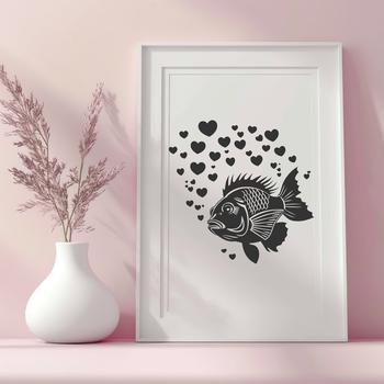 Beautiful Fish - Craft SVG