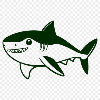 Stunning Shark Decal - Free PDF Download