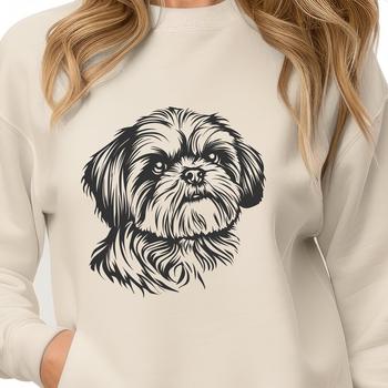 Unique Shih Tzu - PNG Format