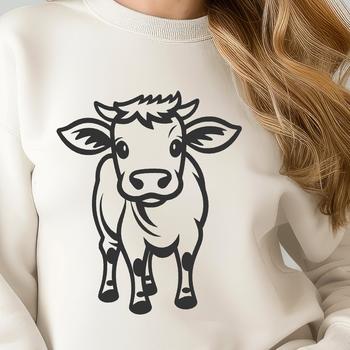 Creative Calf Vector Art