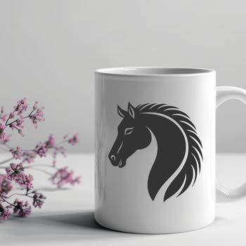 A high-quality vector graphic representation of a horse in various poses and styles.