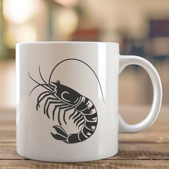 Creative Prawn SVG, PNG, PDF And DXF Files