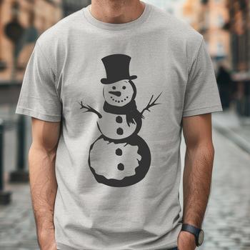 Unique Snowman SVG, PNG, PDF And DXF Files