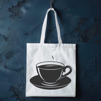 A simple illustration of a cup, suitable for various graphic design applications.