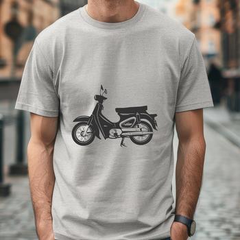 A high-quality vector illustration of a motorcycle for commercial or personal design projects.