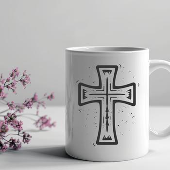 Unique Crucifix - Vinyl SVG