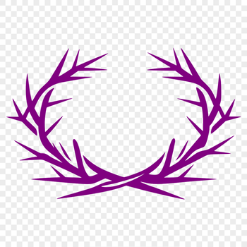 A royalty-free illustration of a crown of thorns, suitable for various uses including web design and crafting projects.