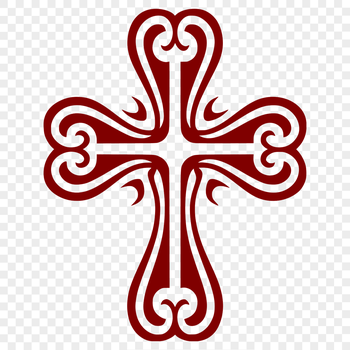 A traditional ornate cross with intricate design details.