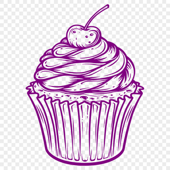 Artistic Cupcake - Procreate PDF