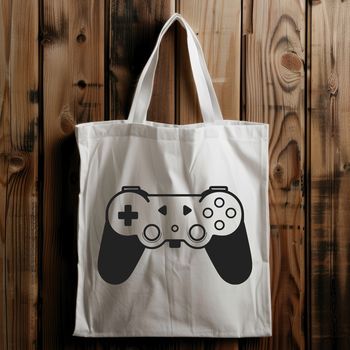 A detailed 2D design of a standard video game controller.