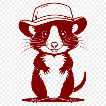 A small to medium-sized wild animal with a distinctive pointed snout and prehensile tail.