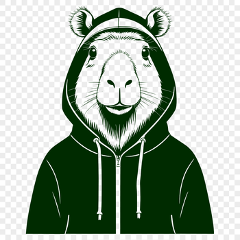 A rodent animal with webbed feet, native to South America.