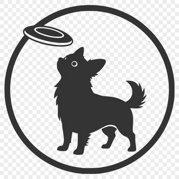 Silhouette of a Chihuahua, suitable for digital cutting machines and designs.