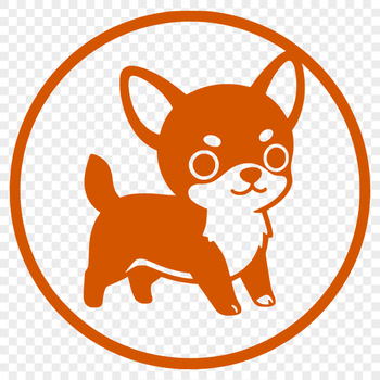 Chihuahua dog breed illustration in vector format