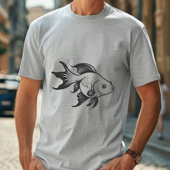 A small, colorful aquatic animal with scales and fins.