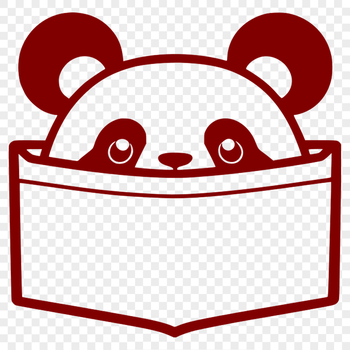 A realistic illustration of a panda in its natural habitat.