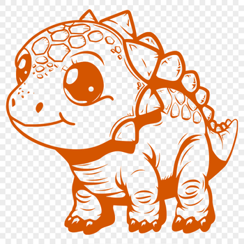 Free Artistic Ankylosaurus Printable Image