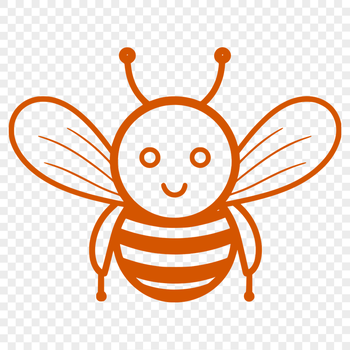 Artistic Bee Vector Craft File