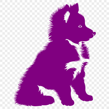 Cute Shetland Sheepdog SVG, PNG, PDF And DXF Files