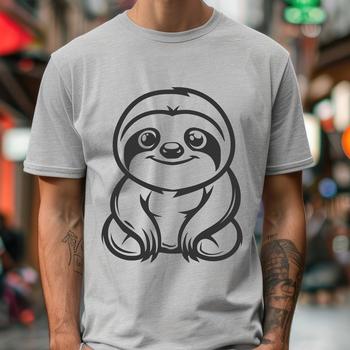 Cute Sloth Printable Artwork