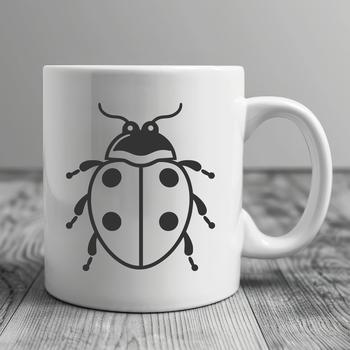 Artistic Ladybug In SVG