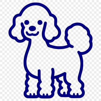 Unique Standing Puppy SVG