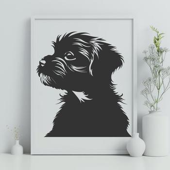 Unique Puppy Vector Craft File