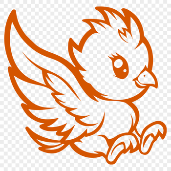 Stunning Pheonix Vector Art