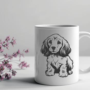 Stunning Puppy - DXF Format