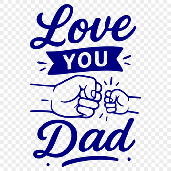 Father's Day quote design featuring inspirational text in a modern font style.