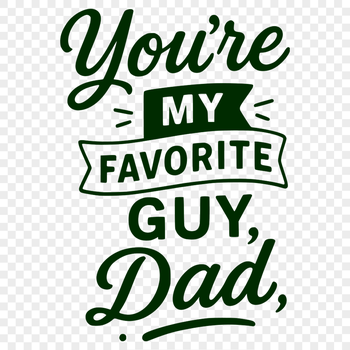 SVG illustration featuring inspirational quotes related to fatherhood and dads.