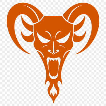 A digital illustration of the devil, suitable for use in a variety of creative projects.