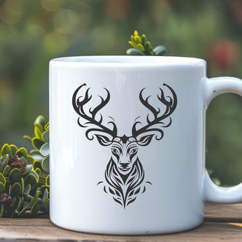 Ornate Deer In PDF