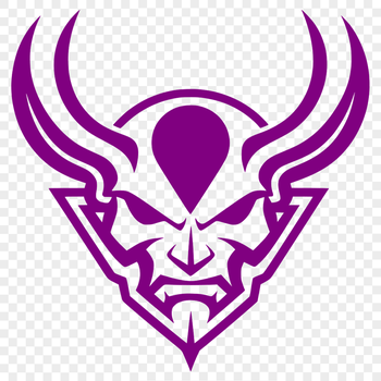 A depiction of the devil in a dark, ominous setting, suitable for Halloween designs and vector art.