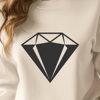 A geometric figure made up of four triangular faces, symmetrical and angular shape.