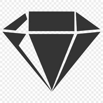 A geometric diamond shape designed as a vector image for digital use.