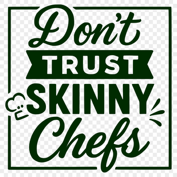 A vector graphic illustration featuring a funny quote about dieting.