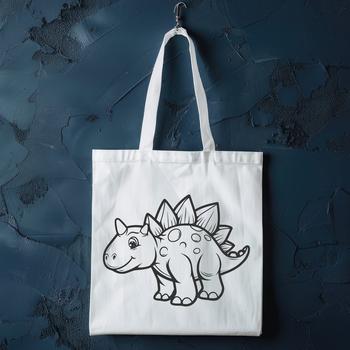 Cute Stegosaurus - For Sublimation Project