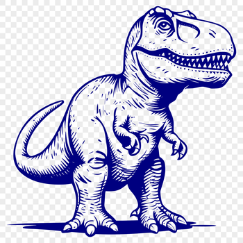 Free Stunning T Rex Drawing