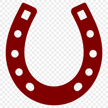 Horse shoe SVG template for DIY projects and signs