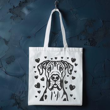 A large breed dog with a muscular head and distinctive facial features.