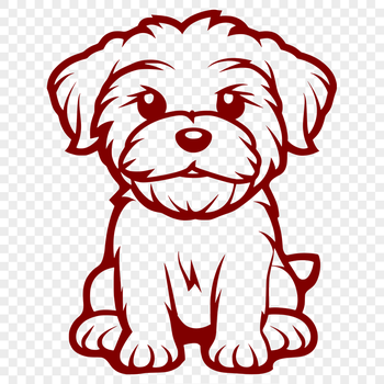 Free Unique Havanese Vector Art