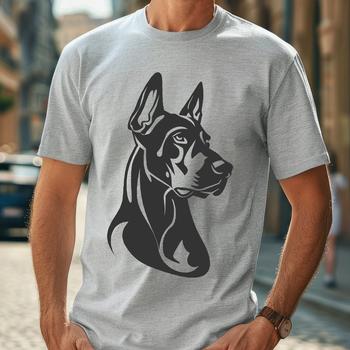 Beautiful Doberman Pinscher In SVG & PNG