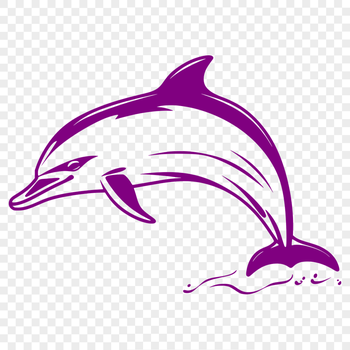 Free Stunning Dolphin Clipart