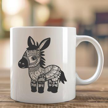 Beautiful Donkey - Cricut SVG